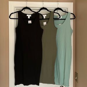 Motherhood Maternity Scoop Neck Dress